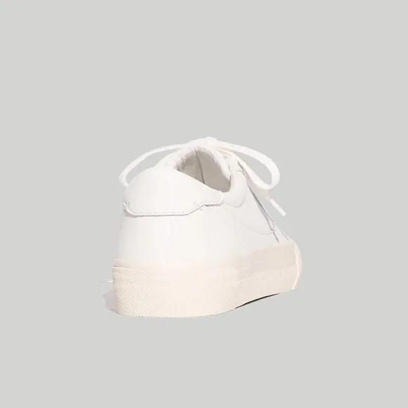 Madewell Sidewalk Leather Low-Top Sneakers