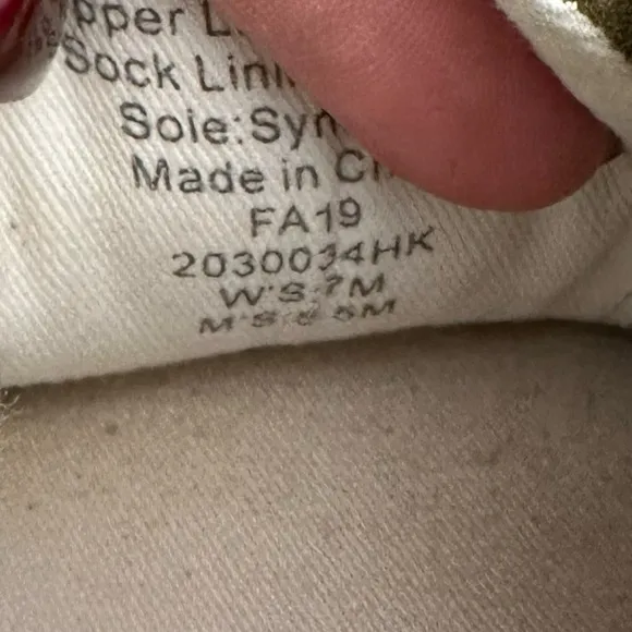 Madewell | Sidewalk Low Top Colorblock Suede Sneakers Olive Green Pink Size 7