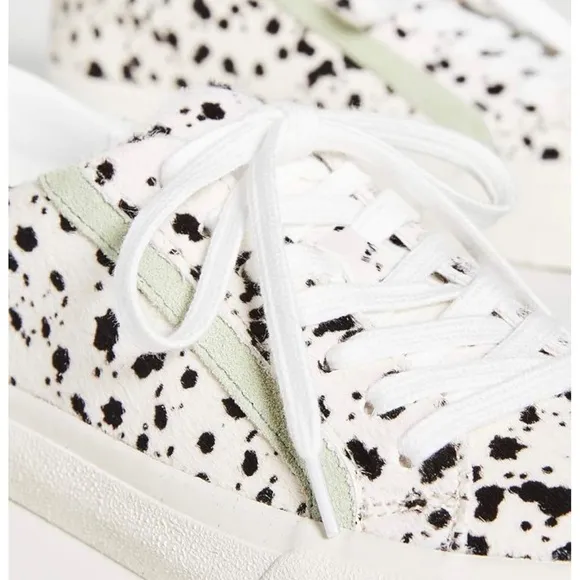 Madewell Sidewalk Low-Top Sneakers in Spatter-Painted Calf Hair