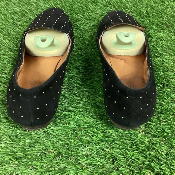 Madewell Teddy Studded Suede Loafer Flats 8