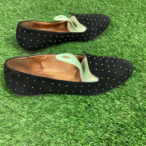 Madewell Teddy Studded Suede Loafer Flats 8