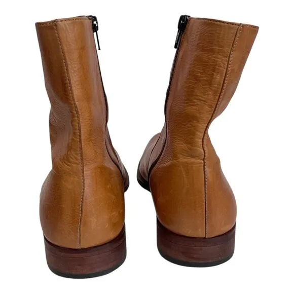 MAGNANNI  Men’s Leather Side Zip Chelsea Boots Size 9