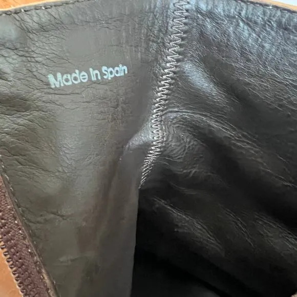 MAGNANNI  Men’s Leather Side Zip Chelsea Boots Size 9