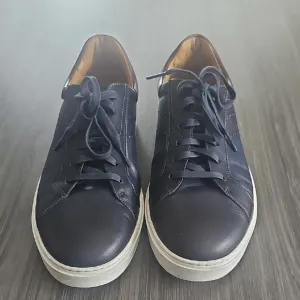 Magnanni Navy Low Top