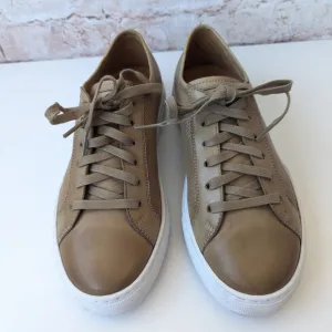 Magnanni Tan Sneakers Premium Leather Low-Top