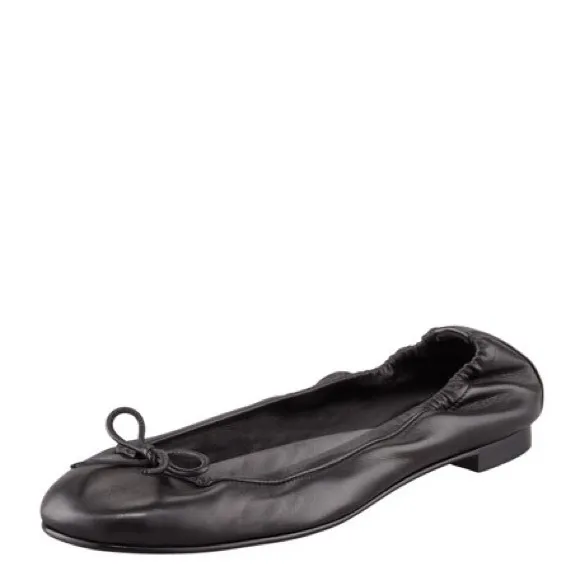 Manolo Blahnik TOBALY Leather Ballerina Flats! 🥿