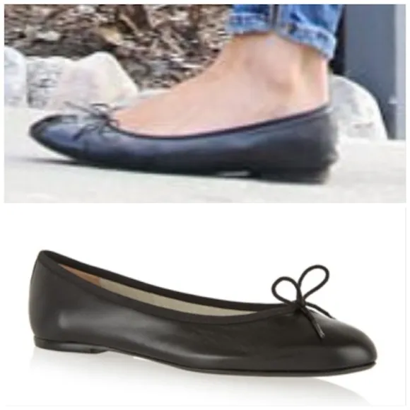 Manolo Blahnik TOBALY Leather Ballerina Flats! 🥿