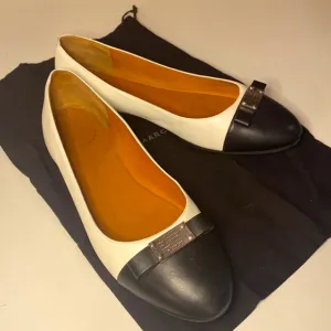 Marc By Marc Jacobs Black and White Flats