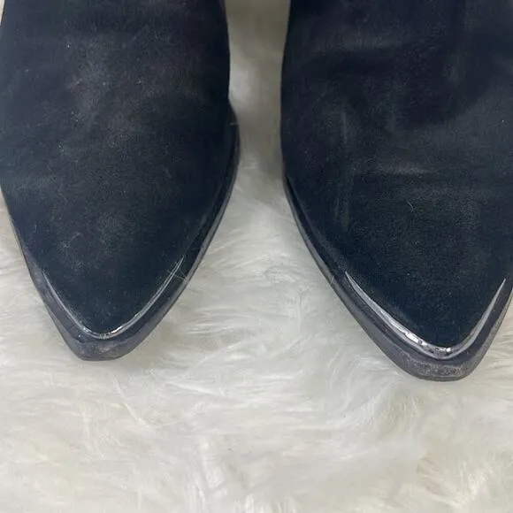 Marc Fisher Black Mlyommi Chelsea Boots
