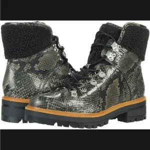 Marc Fisher Isalia Faux Snake Skin Boots