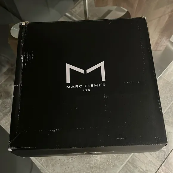 Marc Fisher LTD. Lucien Lace Up Combat Boots, Black Size 11  New in Box $249
