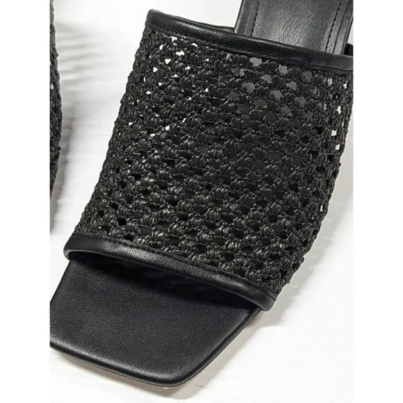 Marc Fisher LTD. Women's Juliette Slip On Woven Sandals Size 9.5 (MSRP $130)