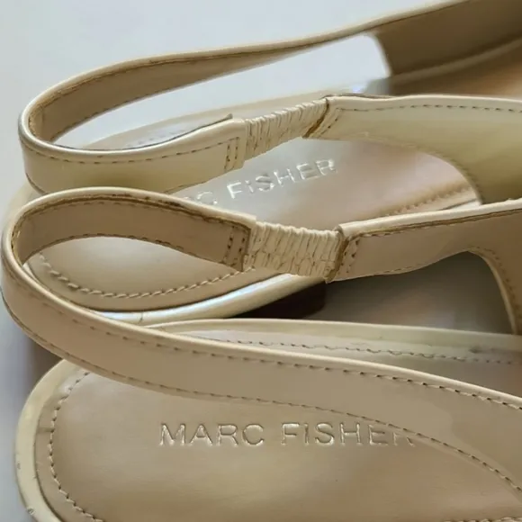 MARC FISHER Pointy Toe Sling back Ballerina Flats Size 9