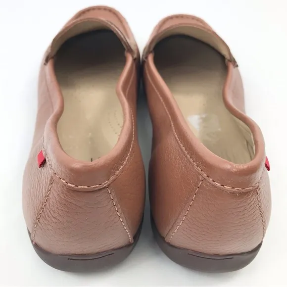Marc Joseph NY Beverly Road Soft Brown Leather Slip On Moccasin Driving Loafers