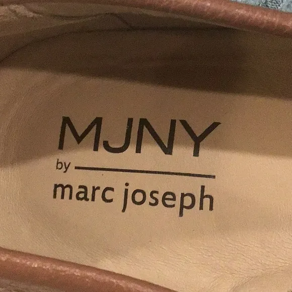 Marc Joseph NY Beverly Road Soft Brown Leather Slip On Moccasin Driving Loafers