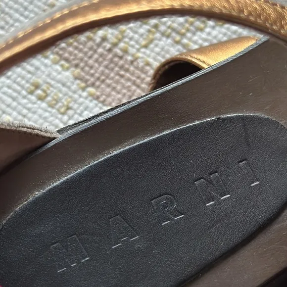 Marni Leather Sandals Size 39