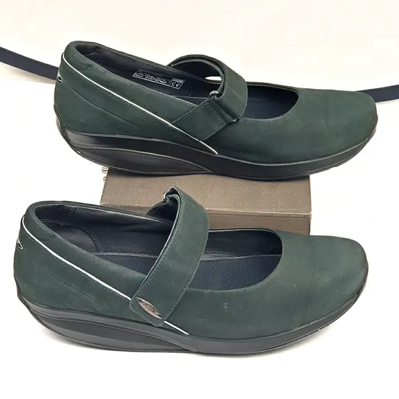 MBT Kaya Mary Jane nubuck Mary walking shoe toning rockers Sneakers 41 10-10.5