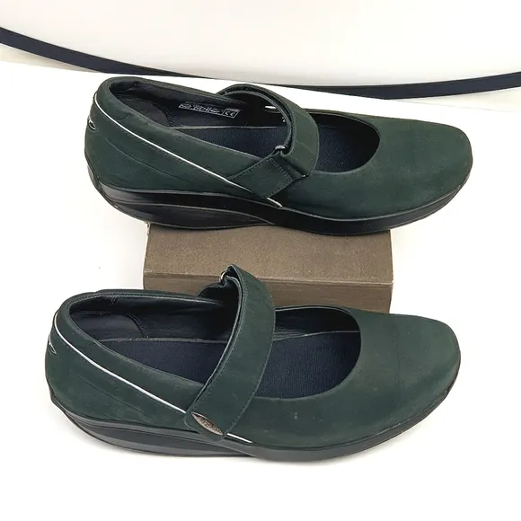 MBT Kaya Mary Jane nubuck Mary walking shoe toning rockers Sneakers 41 10-10.5