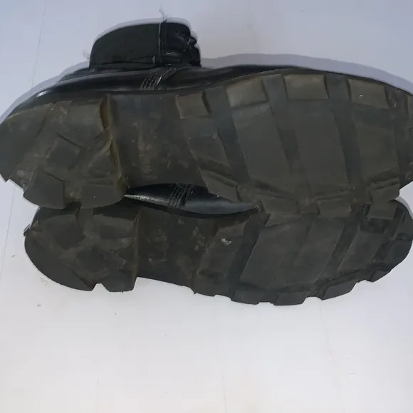 McRae Combat Boots Black Panama Men’s Size 10.5