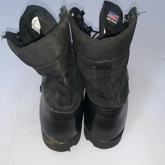 McRae Combat Boots Black Panama Men’s Size 10.5