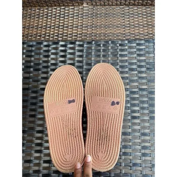 Melissa espadrille sneakers, size 8