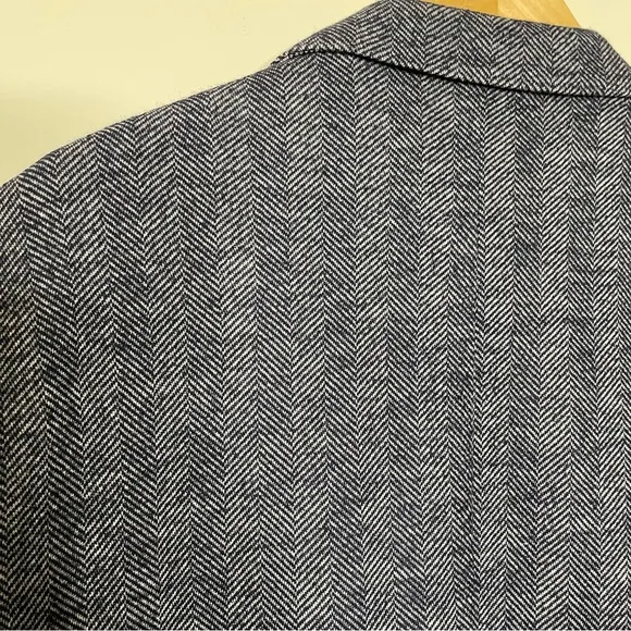 Men’s ammeci Herringbone Tweed Jacket Sports Coat Italy preppy wedding