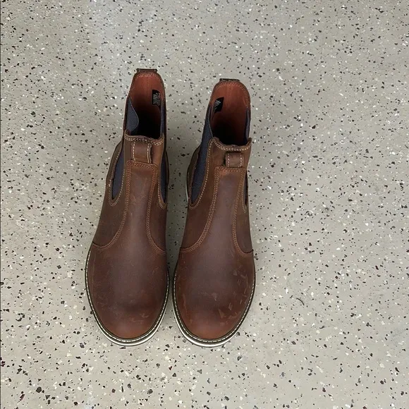 Men's Brown Leather Chelsea Boots L.L Bean 11.5 wide
