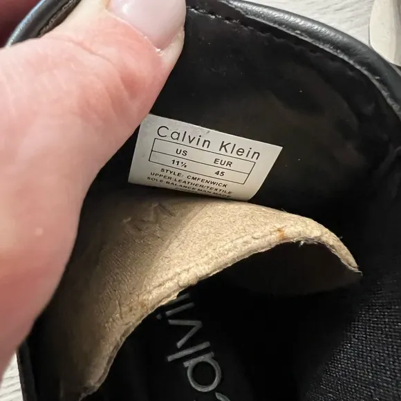 Men’s Calvin Klein Fenwick Chelsea Boots size 11.5