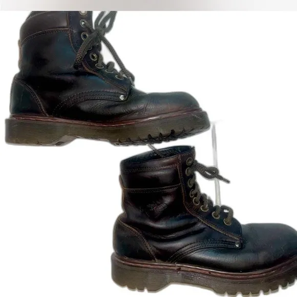 Men's Dr Martens Vintage 8459 Leather Combat Boots-sz 9