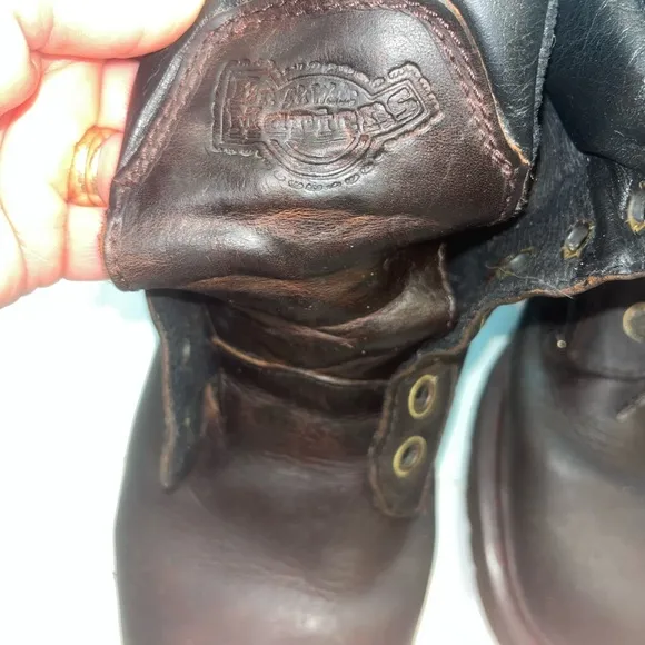 Men's Dr Martens Vintage 8459 Leather Combat Boots-sz 9