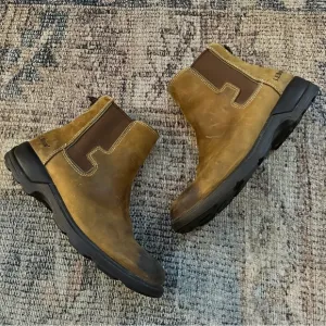 Mens L. L. Bean Brown Chelsea Boots sz 9