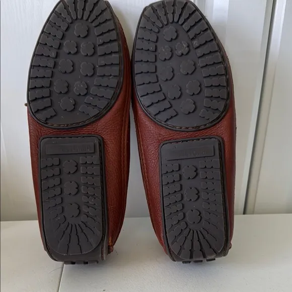 *MEN’S MINNETONKA MOOSEHIDE LOAFERS DRIVING MOCCASINS (sz 8.5)