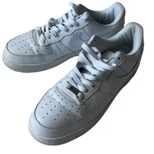 Men’s Nike Air Force 1 White Low Top Sneakers Size 10