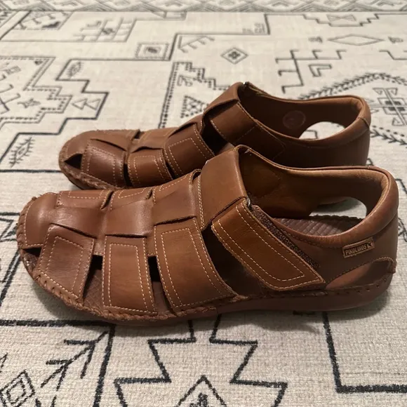 Men's Pikolinos Sandals Brown Size 42