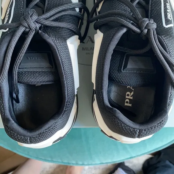 Mens Prada Platform Sneakers