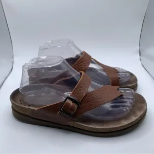 Mephisto Helen brown leather sandals slip on size 39 US 9 women’s 2249