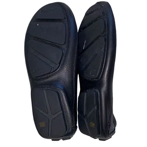 Mercanti Fiorentini Relax Driving Loafers Shoe Black Slip On Moc Toe Mens 10M