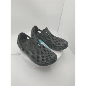 Merrell Hydro Moc Noir Black &amp; Gray MEN US 9 Beach‎ Sandals Slide Slip On J48595