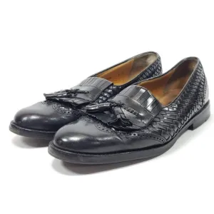 Mezlan Alicante Kiltie Tassel Woven Loafers