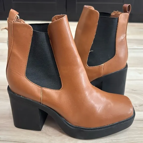 MIA Burnap Heeled Chelsea Ankle Boot