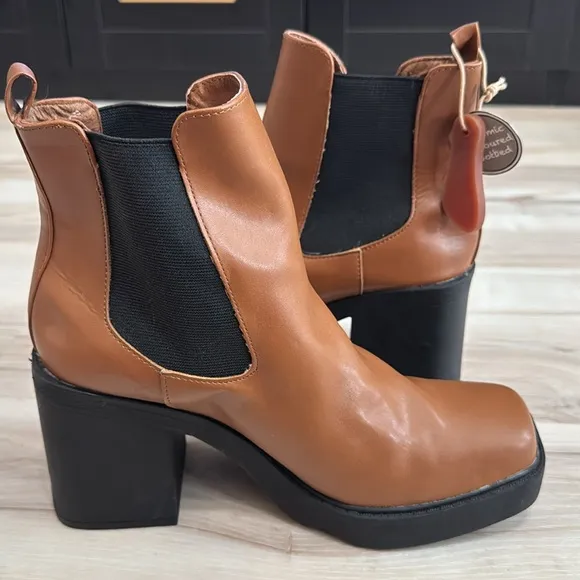 MIA Burnap Heeled Chelsea Ankle Boot