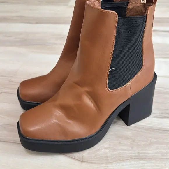 MIA Burnap Heeled Chelsea Ankle Boot