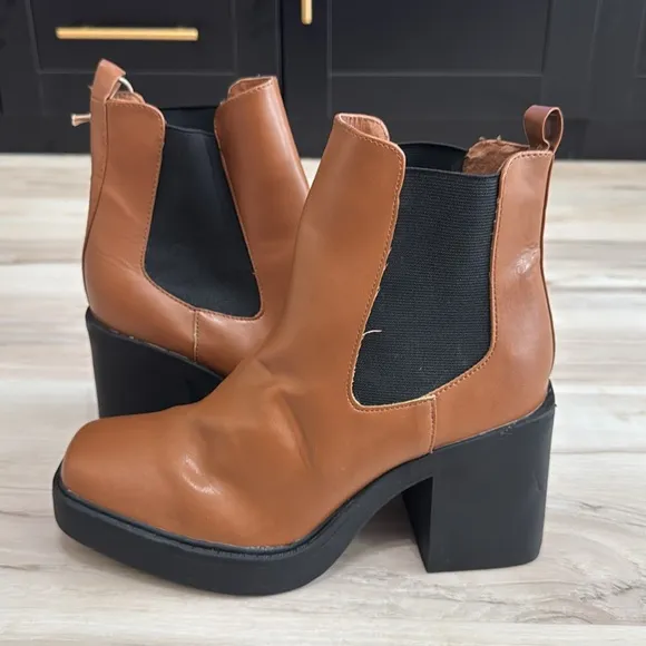 MIA Burnap Heeled Chelsea Ankle Boot