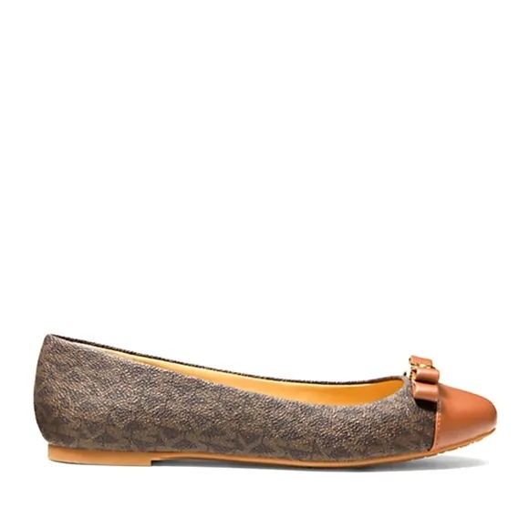 Michael Kors Andrea Logo Ballet Brand New
