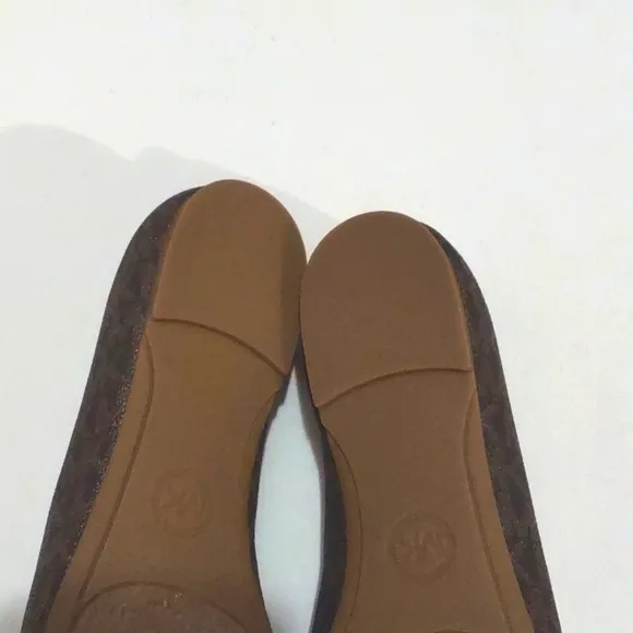 Michael Kors Andrea Logo Ballet Brand New