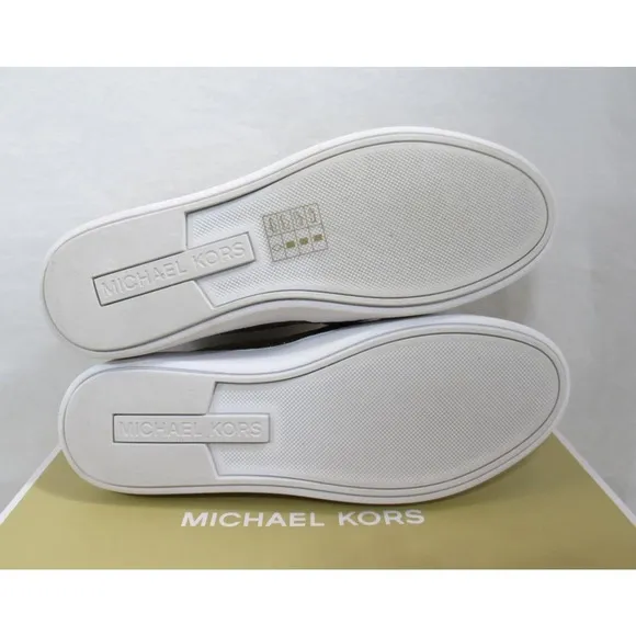 Michael Kors Craig Low Top Fashion Sneakers MK Logo Optic White Size 9.5