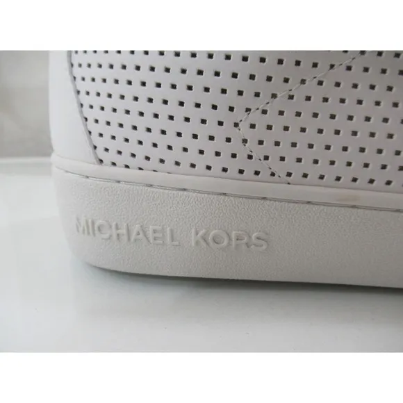 Michael Kors Craig Low Top Fashion Sneakers MK Logo Optic White Size 9.5