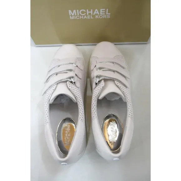 Michael Kors Craig Low Top Fashion Sneakers MK Logo Optic White Size 9.5