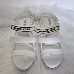 Michael Kors Demi Leather Sandals. Never Worn