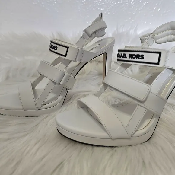Michael Kors Demi Leather Sandals. Never Worn